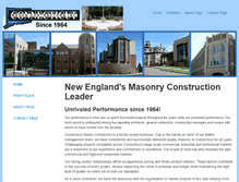 Tablet Screenshot of connecticutmason.com